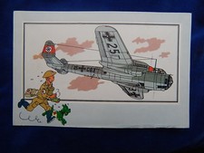 CHEQUE TINTIN - VOIR ET SAVOIR PAR. / See and known by. HERGE - AVIATION - N°19