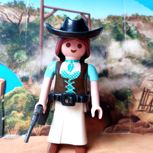 Playmobil western femme du - playmobil, -@