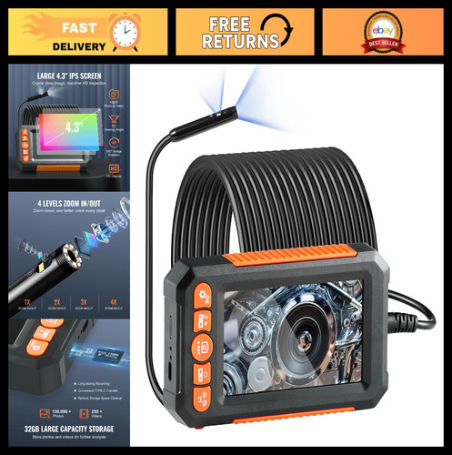 Dual lens endoscope camera - dual,