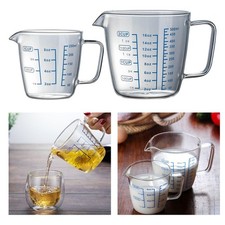 250/500 ml Pichet doseur au micro-ondes avec poignée pour gadgets de cuisine