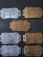 Lot De Plaque De Vélo Ancienne