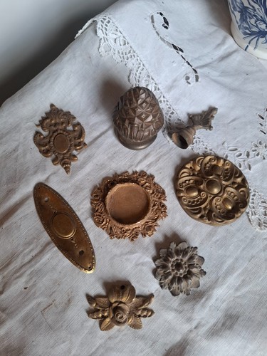 Lot anciennes decorations - , d'anciennes