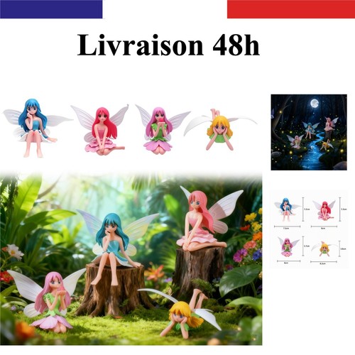 Vossot figurines elfe 4pcs - elfe,