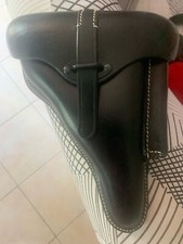 WW2 WWII - Reproduction Holster Cuir P38 Allemand - Couleur Noire