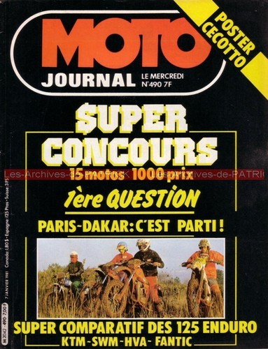 Moto journal 490 harley - moto,