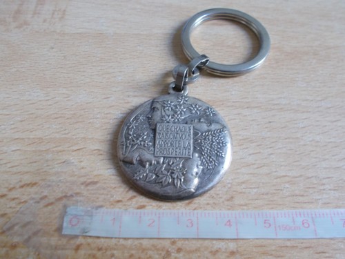 Porte clés métallique lancia - métallique,