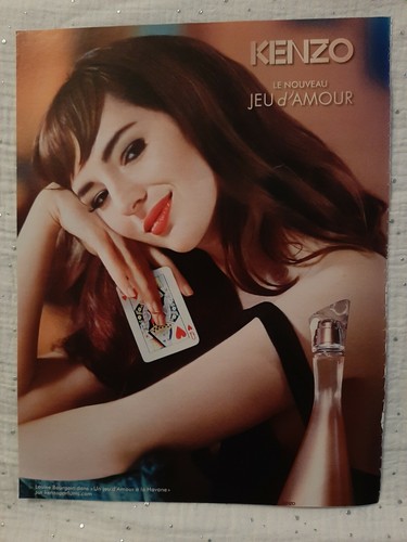 Publicité papier parfum - publicité,