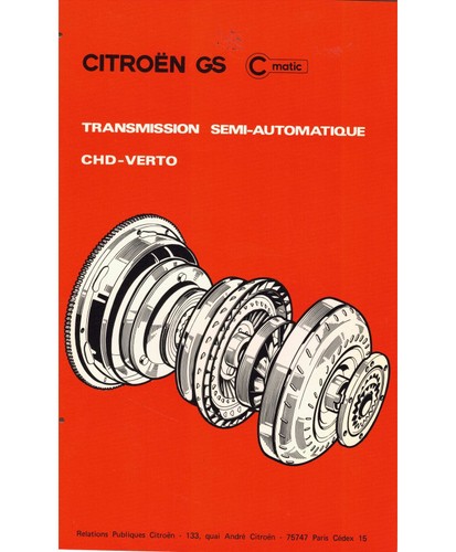 Brochure citroën gs - ▄▀▄,
