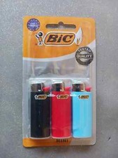 Pochette de 3 mini briquets a