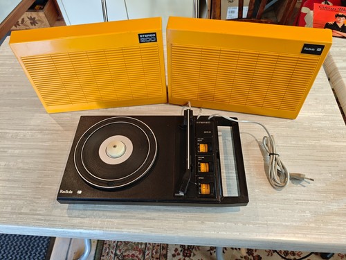 Tourne disque radiola stéréo - disque,