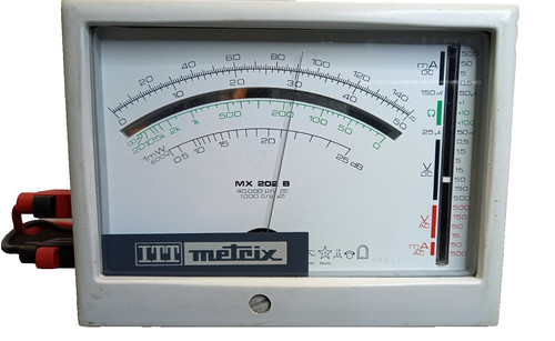 Metrix 202b multimetre - 202b,