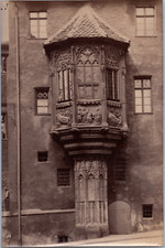 Germany, Nuremberg, Sebald Vicarage Bay Glass, Choislein, Vintage Alb