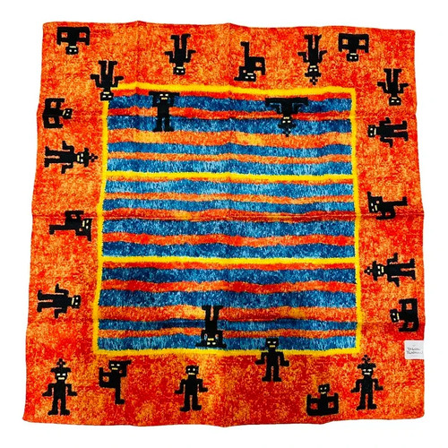 Foulard vintage vivienne - foulard,
