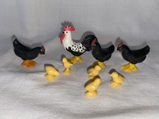 Playmobil bassyard rooster chickens chicks farm birds animals