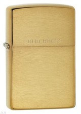 ZIPPO ★ SOLID BRASS