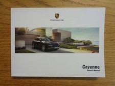 Porsche Cayenne Owners Handbook/Manual 14-18