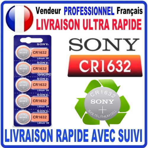 Pile cr1632 lithium sony - 3v,