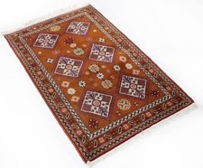 Tapis Russe Original Kazak 115 Cm X 75 Cm En Excellent État N° 26-Yo Oriental
