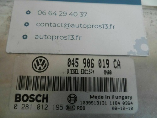Calculateur moteur polo 9n3 - moteur, vw