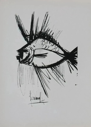 Bernard buffet le poisson - bernard,