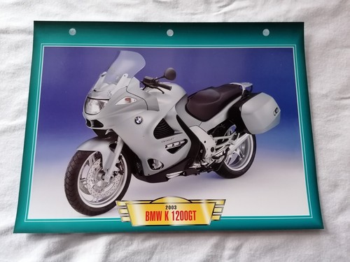 Bmw 1200gt fiche moto - fiche,