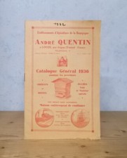 ABEILLES RUCHES CATALOGUE 1936