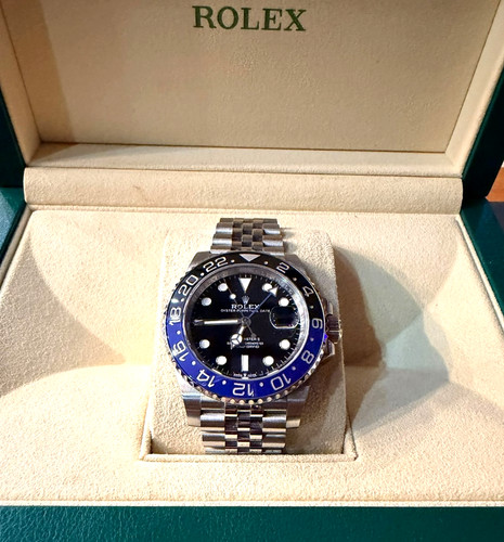 Rolex gmt master - ii, batgirl