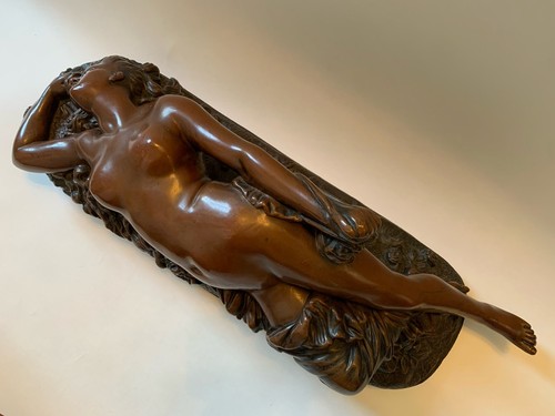 Plaster sculpture after