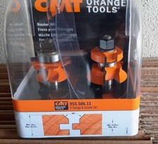CMT ORANGE TOOLS : Jeu de 2 fraises pour joints en V - queue 12 mm