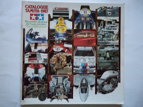Catalogue tamiya 1987 vintage - catalogue,