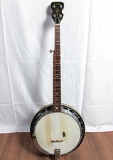 KASUGA Banjo 5 cordes d'occasion avec étui souple