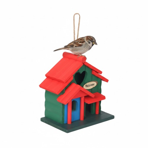 Maisonnette déco pour oiseaux