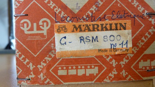 Märklin rsm800 locomotive - rsm800, ho
