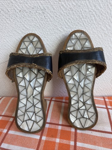 Ancienne paire sabot turc - ancienne,