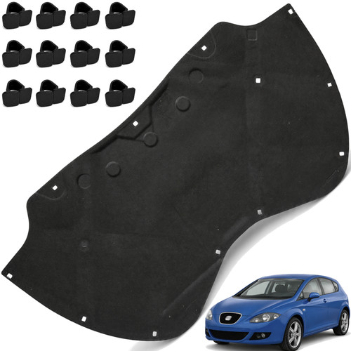 Isolant capot seat leon - capot,