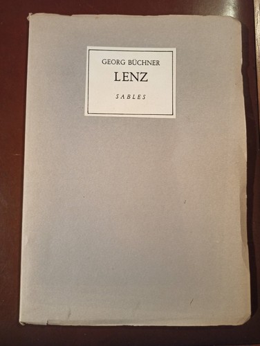 Lenz büchner georg 1990 a - büchner,