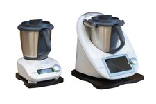 Set plateaux bois Thermomix TM5 TM6 + Friend – 2pcs noir