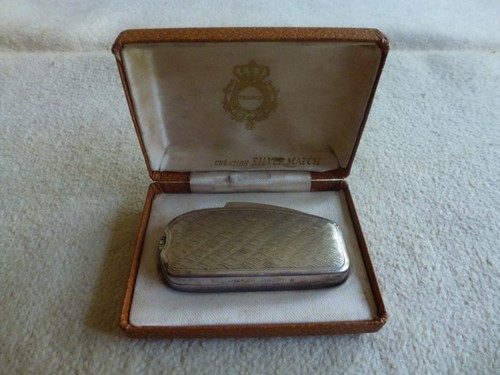 Briquet gaz silver match - briquet, metal