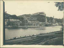 Belgique, Dinant, Vue sur la Citadelle, cca. 1905 Vintage silver print.  Tirag