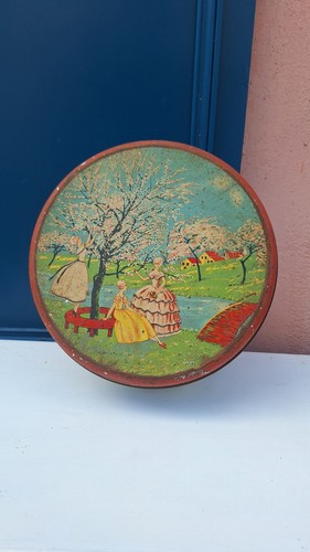 Boîte ancienne métal - ancienne,