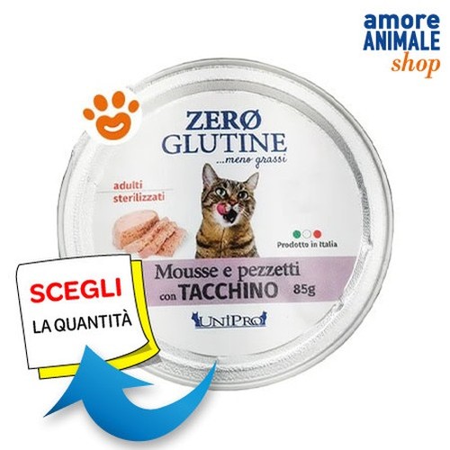 Unipro cat zéro - gluten, adulte