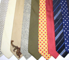 Gros Lot Cravates Soie