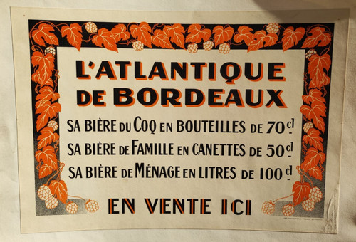 Affiche originale bière - originale,