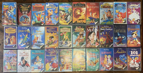 Lot vhs disney - 30, grands