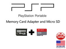 PSP Memory Card Adapter and 32GB Micro SD 