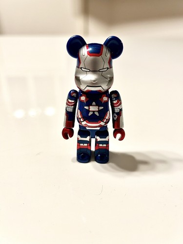 Bearbrick iron man - iron, patriot