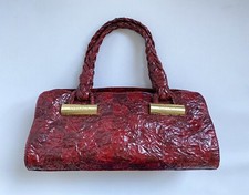 Sac à main en cuir à damiers