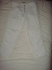 Pantacourt Blanc Stretch