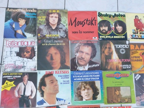 Lot disque vinyles - lot,