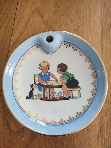 Ancienne assiette bouillie - ancienne, À